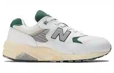 New Balance 580 White Green Yellow
