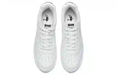 乔丹 耐磨透气 低帮 板鞋 男款 白色