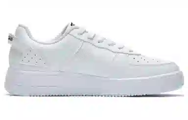 乔丹 耐磨透气 低帮 板鞋 男款 白色