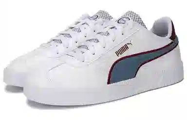 PUMA Club Retro Prep White Blue Purple