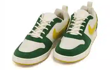 Nike Court Borough Low Prem White Green Yellow
