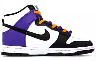 Nike Dunk High Black Purple