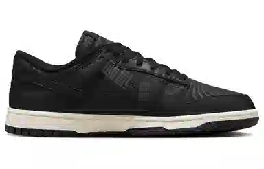 Nike Dunk Low Black Canvas