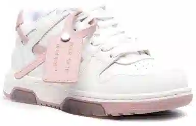 OFF-WHITE Out Of Office White Pink