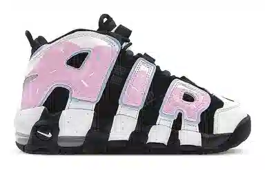Nike Air More Uptempo GS Black Pink