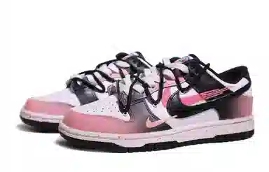 Nike Dunk Low Multi-color swoosh