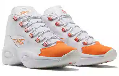 Reebok Question Mid White Orange
