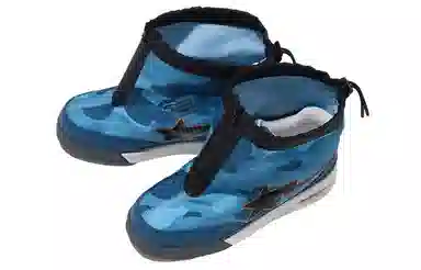 HONEYCOMB x A BATHING APE STA High-Top Blue