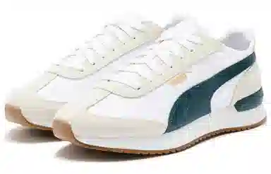 PUMA R78 Wind Nylon White Green