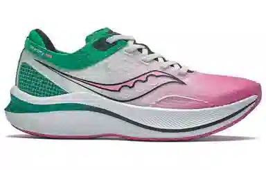 Saucony Saly White Pink Green