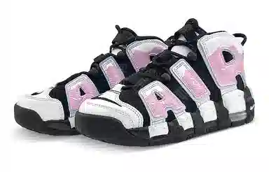 Nike Air More Uptempo GS Black Pink