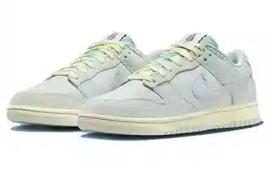 Nike Dunk Low "Gone Fishing" Light Silver Ocean Bliss