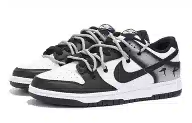 Nike Dunk Low Retro Black White Grey