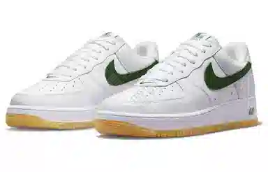 Nike Air Force 1 "Color of the Month" White Green