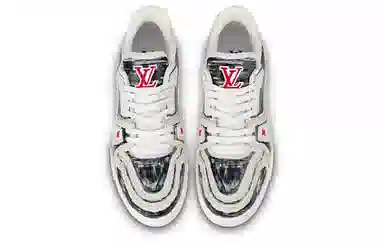 Louis Vuitton Trainer White Black