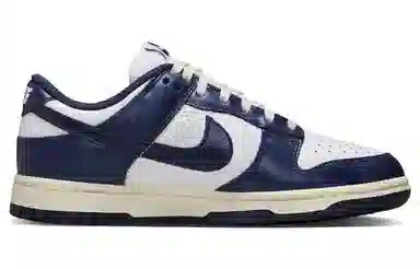 Nike Dunk Low "Midnight Navy and White"