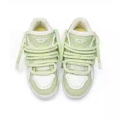 Cat & Sofa Dreadlock Series Lime