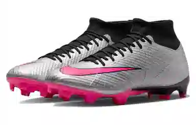 Nike Mercurial Superfly 9 FG/MG Silver Pink