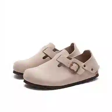 Devo Life Cork Magic Tape Flat Shoes