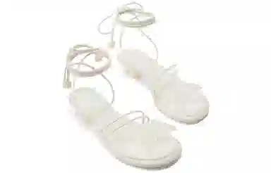 Charles & Keith PU Toe Loop Sandals