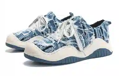 Jifffly Low Top Sneakers Blue