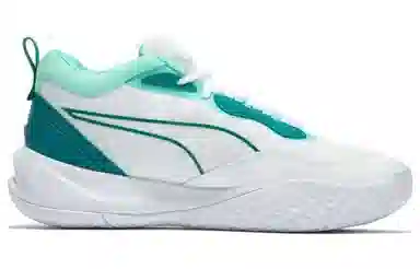 PUMA Playmaker Pro Mid White Green