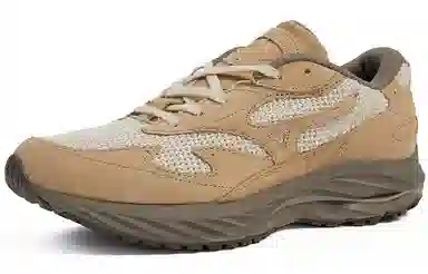 beams x Mizuno Wave Rider Beta Brown