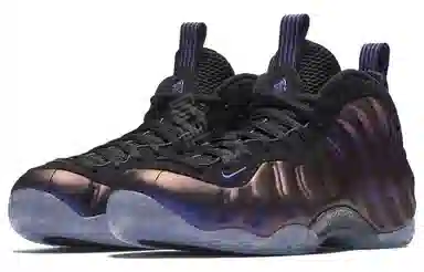 Nike Foamposite One "Black and Varsity Purple"
