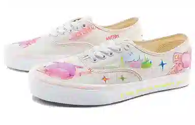 Vans Authentic White Pink