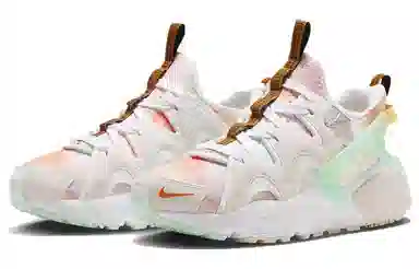 Nike Air Huarache Craft White Pink Green