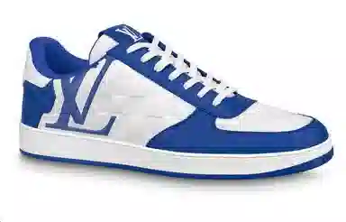 Louis Vuitton Rivoli Low Top Sneakers Blue White