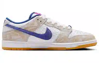 Nike Dunk SB "Pure Platinum and Vivid Purple"