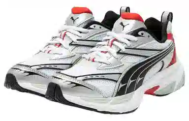 PUMA Morphic White Black Red