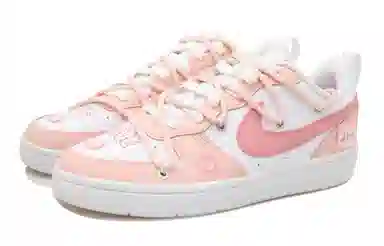 Nike Court Borough Low Pink White
