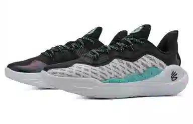 Under Armour Curry 11 White Black Blue