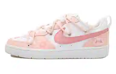 Nike Court Borough Low Pink White