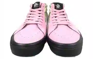Supreme x Vans Skate Grosso Mid Pink Green