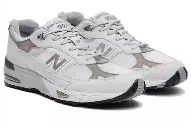 New Balance 991 Grey White