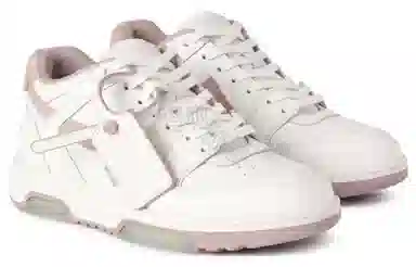 OFF-WHITE Out Of Office White Pink