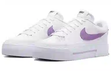 Nike Court Legacy White Purple
