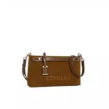 Cthulhu Letter Series Leather Shoulder Bag