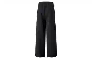 王者荣耀 美式复古三杠条纹长裤宽松舒适高街痞帅炸街休闲时尚百搭直筒阔腿牛仔裤 男女同款