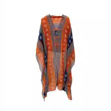 艾佳微 民族风长款百搭新疆西藏云南旅游景点拍照海边防晒 披肩 男女同款情侣款