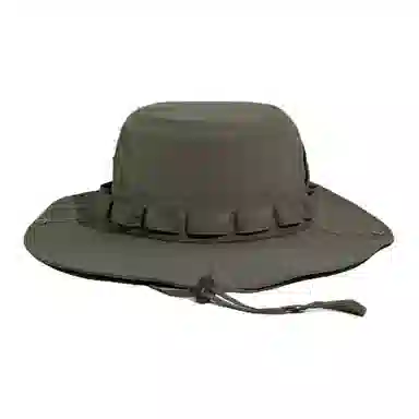 山一丸 山系遮阳帽子徒步登山露营户外钓鱼西部牛仔 锦纶 渔夫帽 男女同款情侣款