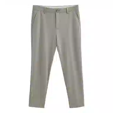 丹宁哲学 高端纯色中腰长裤休闲裤 男款