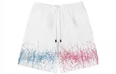 VLONE Logo Print Knit Shorts