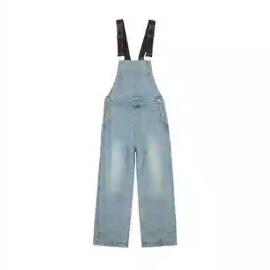 玫丝朵 时尚百搭宽松休闲舒适背带裤 女款