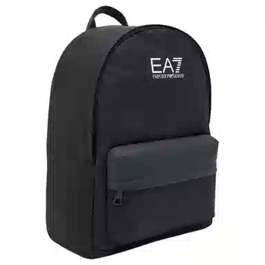 Emporio Armani Large Logo Backpack Black