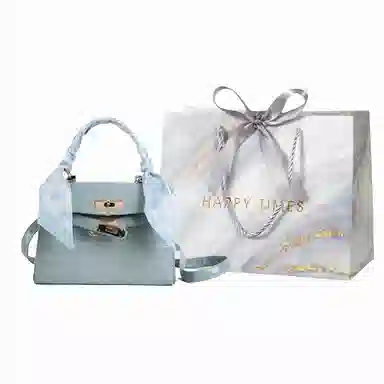 Miss Angel Stone Texture Shoulder Bag