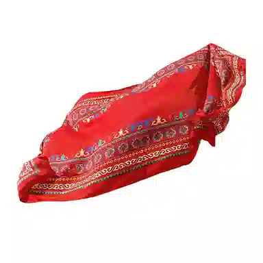 艾佳微 民族风复古休闲外搭大披风出行游玩舒适透气个性盘扣 披肩 女款